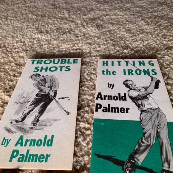 1973 Arnold Palmer 495 Golf Lessons Book PLUS 5 of 6 original 1964 Pamphlets - Picture 8 of 11